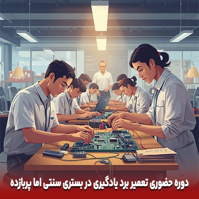 دوره حضوری تعمیر بردهای الکترونیکی